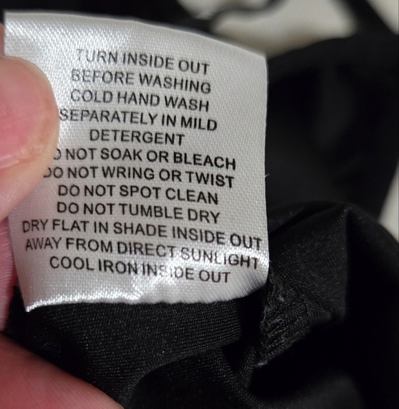 White Fox Black Logo Bodysuit Size XS - Picture 7 of 12